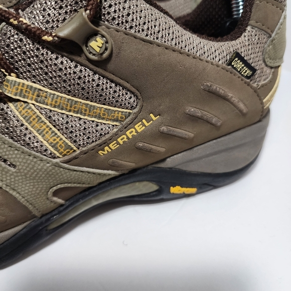 Merrell Siren Sport Brown Gore Tex Lace Up Sport Hiking Trail Shoes Womens 10.  - Picture 5 of 13
